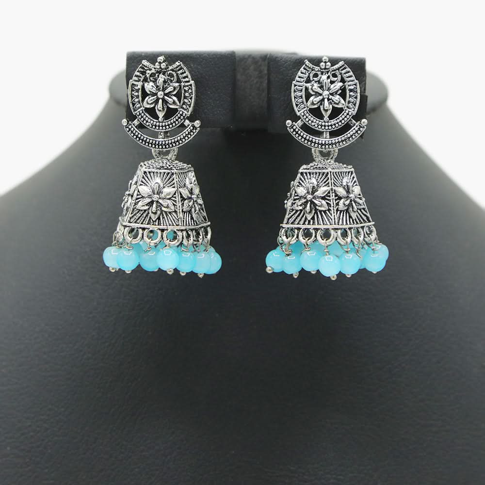 Women's Jumki - Sky Blue, Women Earrings & Tops, Chase Value, Chase Value