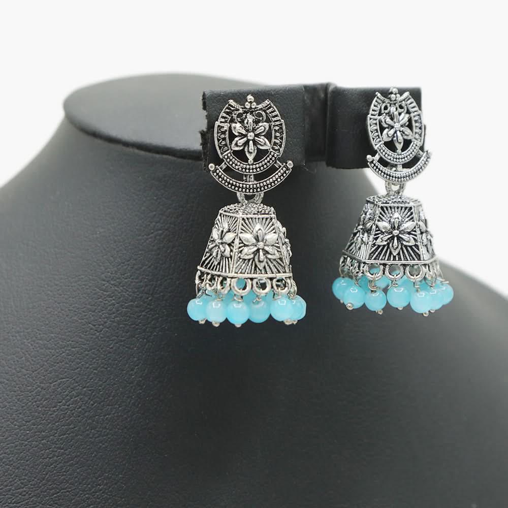 Women's Jumki - Sky Blue, Women Earrings & Tops, Chase Value, Chase Value