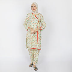 Women's Khaddar 2pcs Stitched Suit - Light Green