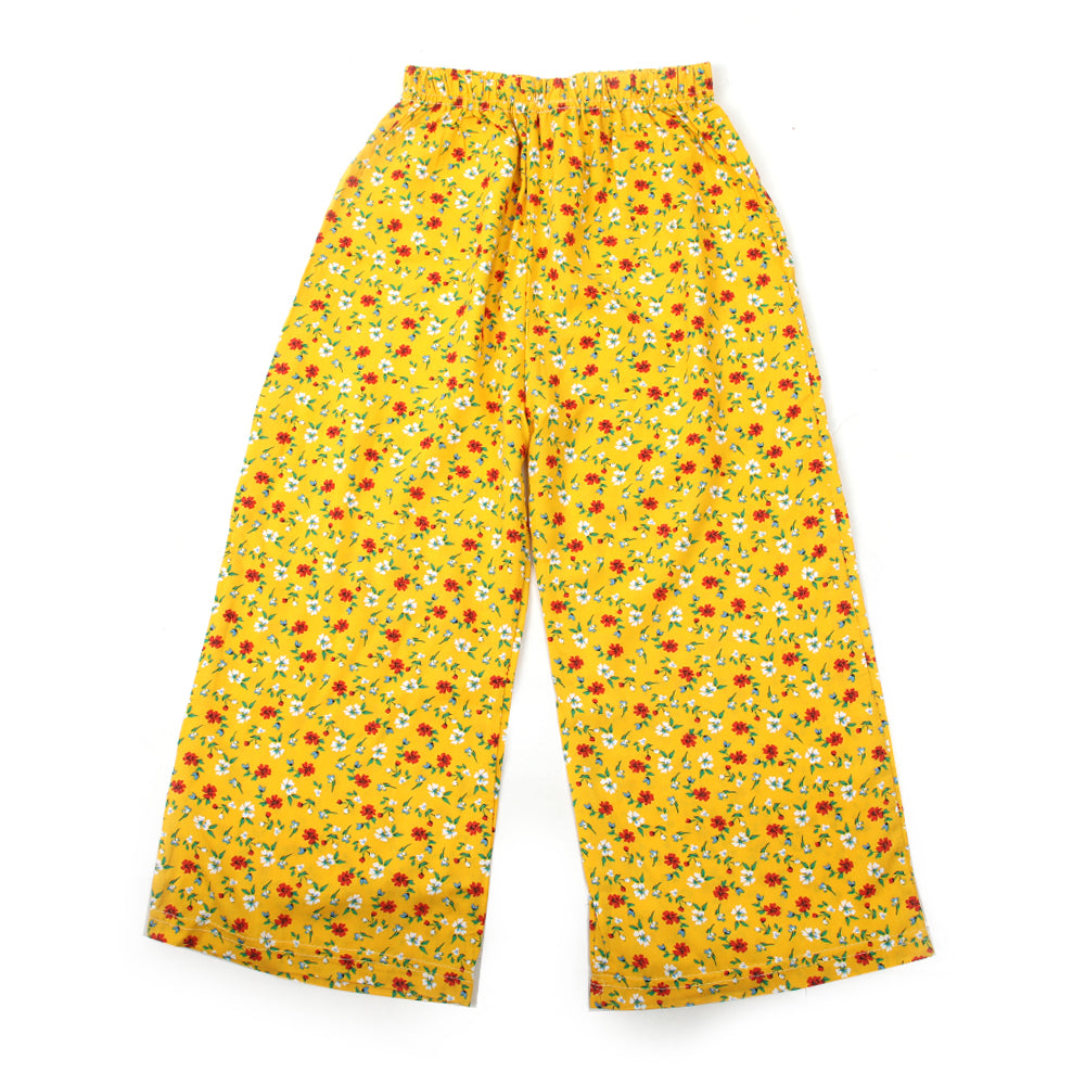 Girls Linen Pajama - Yellow, Girls Tights Leggings & Pajama, Chase Value, Chase Value