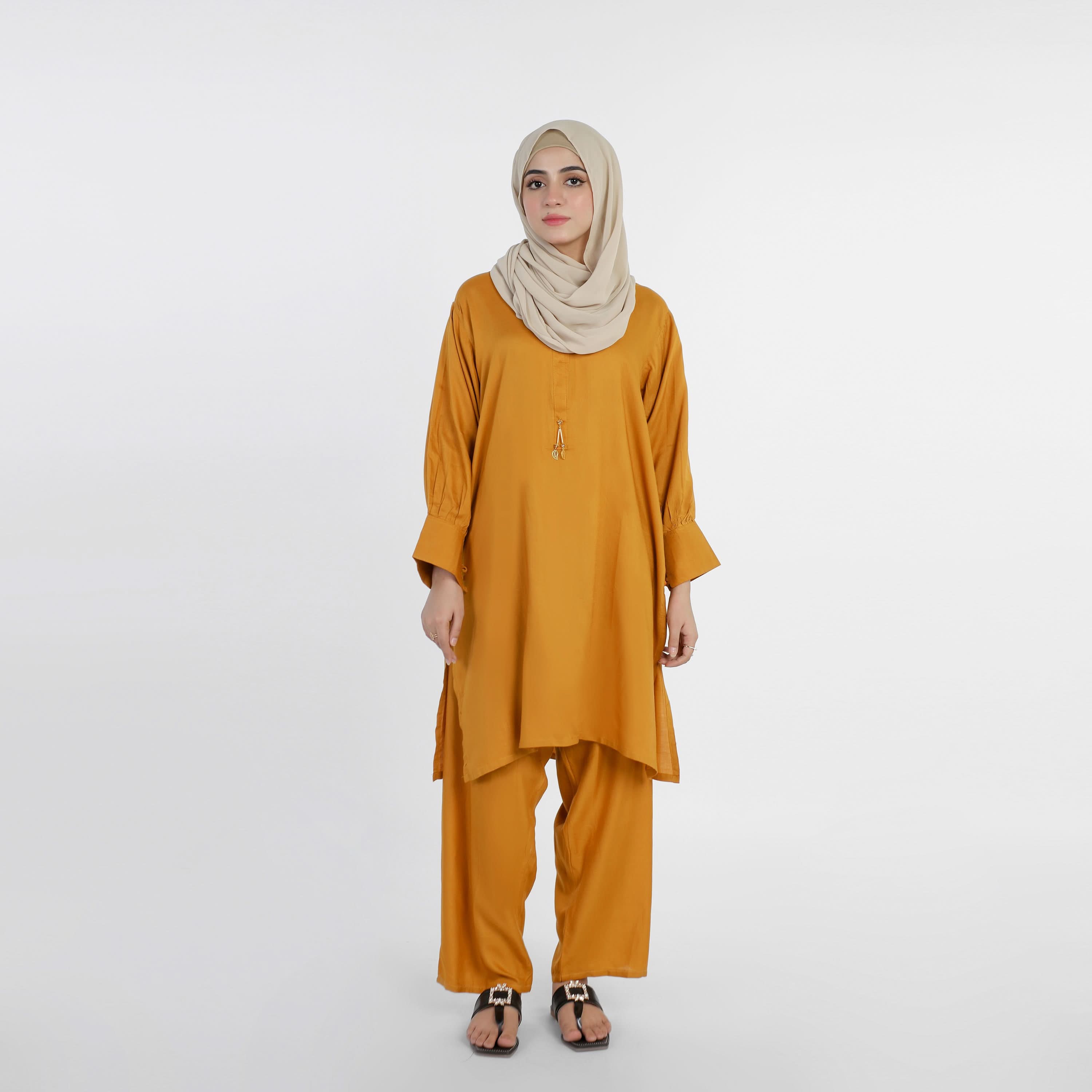 Women's Dyed Solid Co-Ord Set - Dhani, Women Co-Ord Set, Chase Value, Chase Value