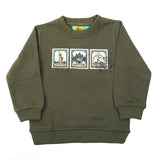 Eminent Boys Full Sleeves SweatShirt - Olive, Boys Hoodies & Sweat Shirts, Eminent, Chase Value