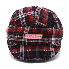 Boys P Cap - Red