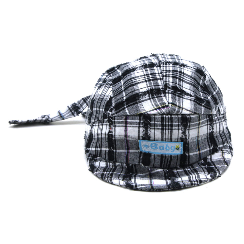 Boys P Cap - Black