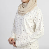 Eminent Women's Full Sleeves Night Suit - Off White, Women Two Piece Outfit, Eminent, Chase Value