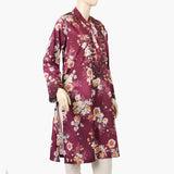 Women's Embroidered Kurti - Burgundy, Women Ready Kurtis, Chase Value, Chase Value