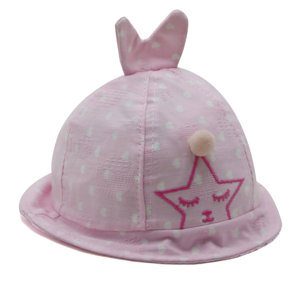 Girls P Cap - Baby Pink, Girls Caps & Hats, Chase Value, Chase Value