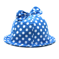 Girls Floppy Cap - Blue