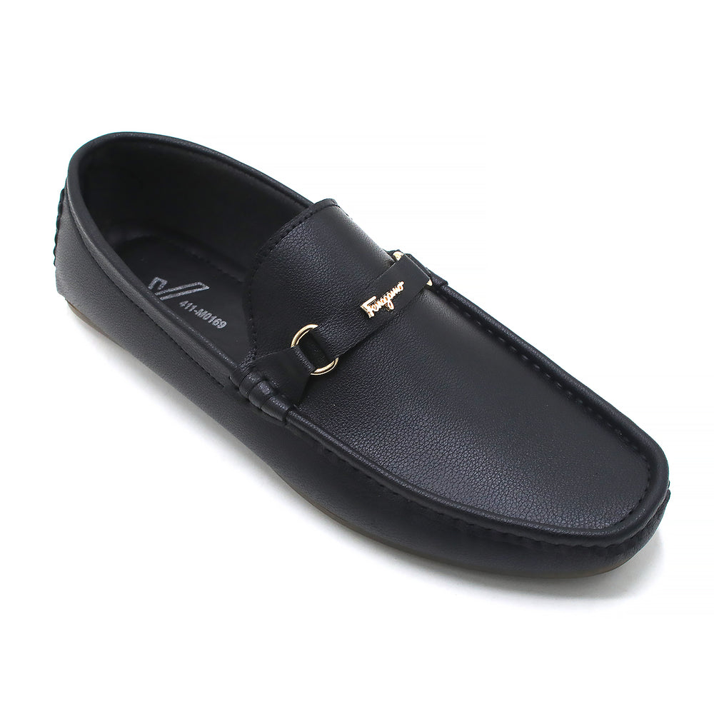 Valuable Slip-on Causal Loafers Shoes 3300/M169 - Black, Men's Casual Shoes, Chase Value, Chase Value