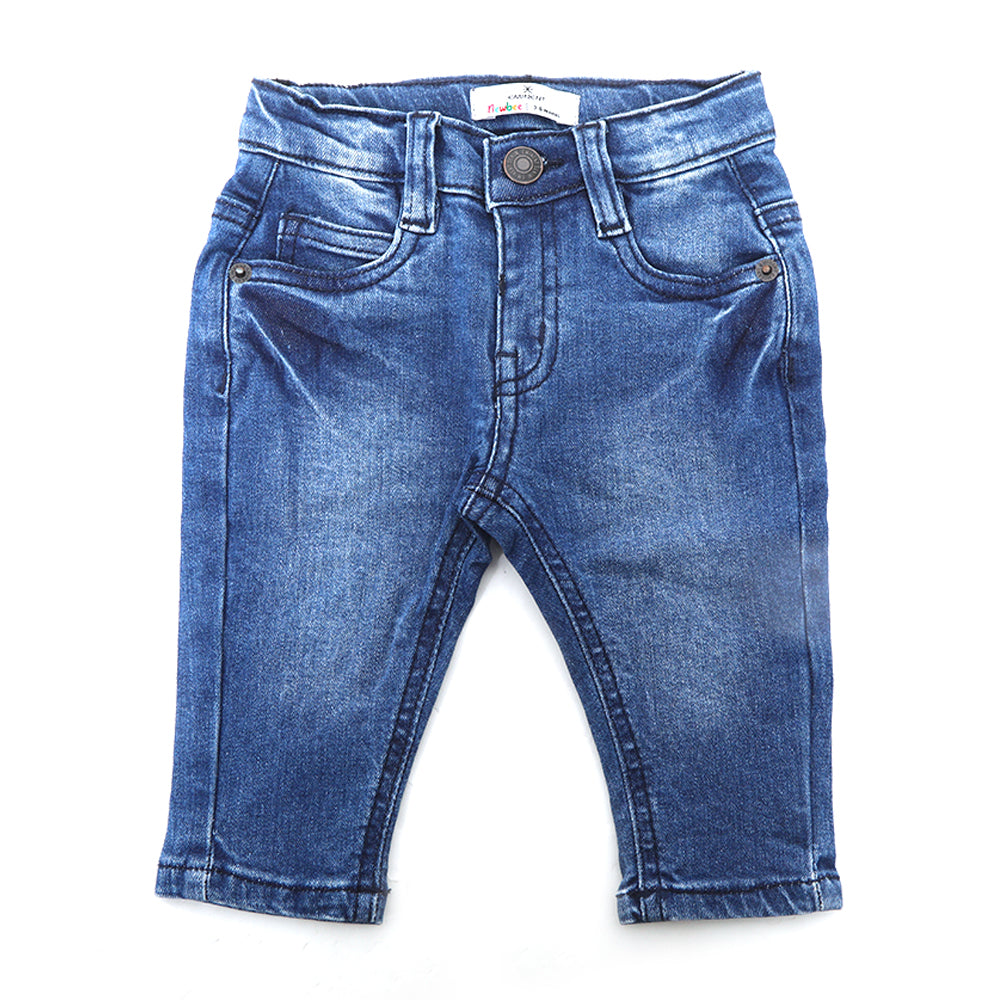 Eminent Newborn Boys Denim Pant - Blue, Newborn Boys Shorts & Pants, Eminent, Chase Value