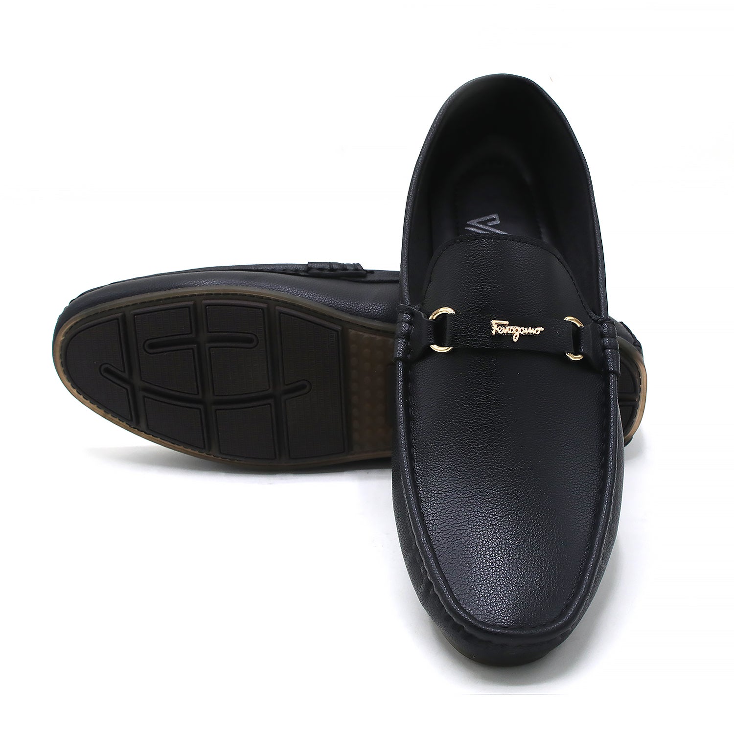 Valuable Slip-on Causal Loafers Shoes 3300/M169 - Black, Men's Casual Shoes, Chase Value, Chase Value