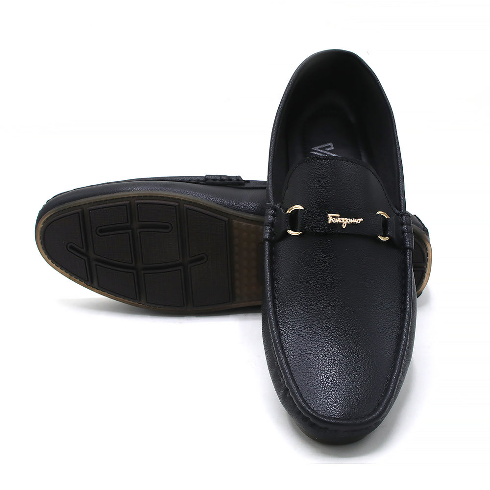 Valuable Slip-on Causal Loafers Shoes 3300/M169 - Black, Men's Casual Shoes, Chase Value, Chase Value