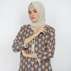 Women's Khaddar 2pcs Stitched Suit - Peach