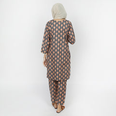 Women's Khaddar 2pcs Stitched Suit - Peach