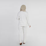 Eminent Women's Full Sleeves Night Suit - White, Women Two Piece Outfit, Eminent, Chase Value