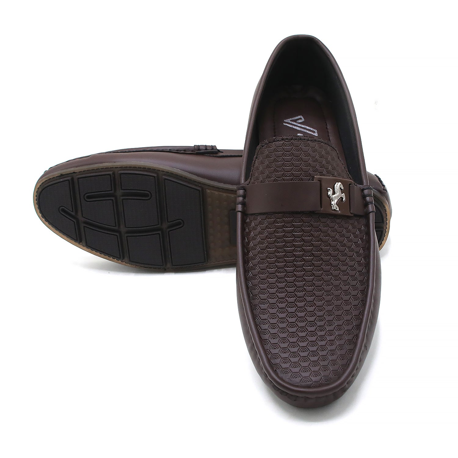 Valuable Slip-on Causal Loafers Shoes 3309/M172 - Brown, Men's Casual Shoes, Chase Value, Chase Value
