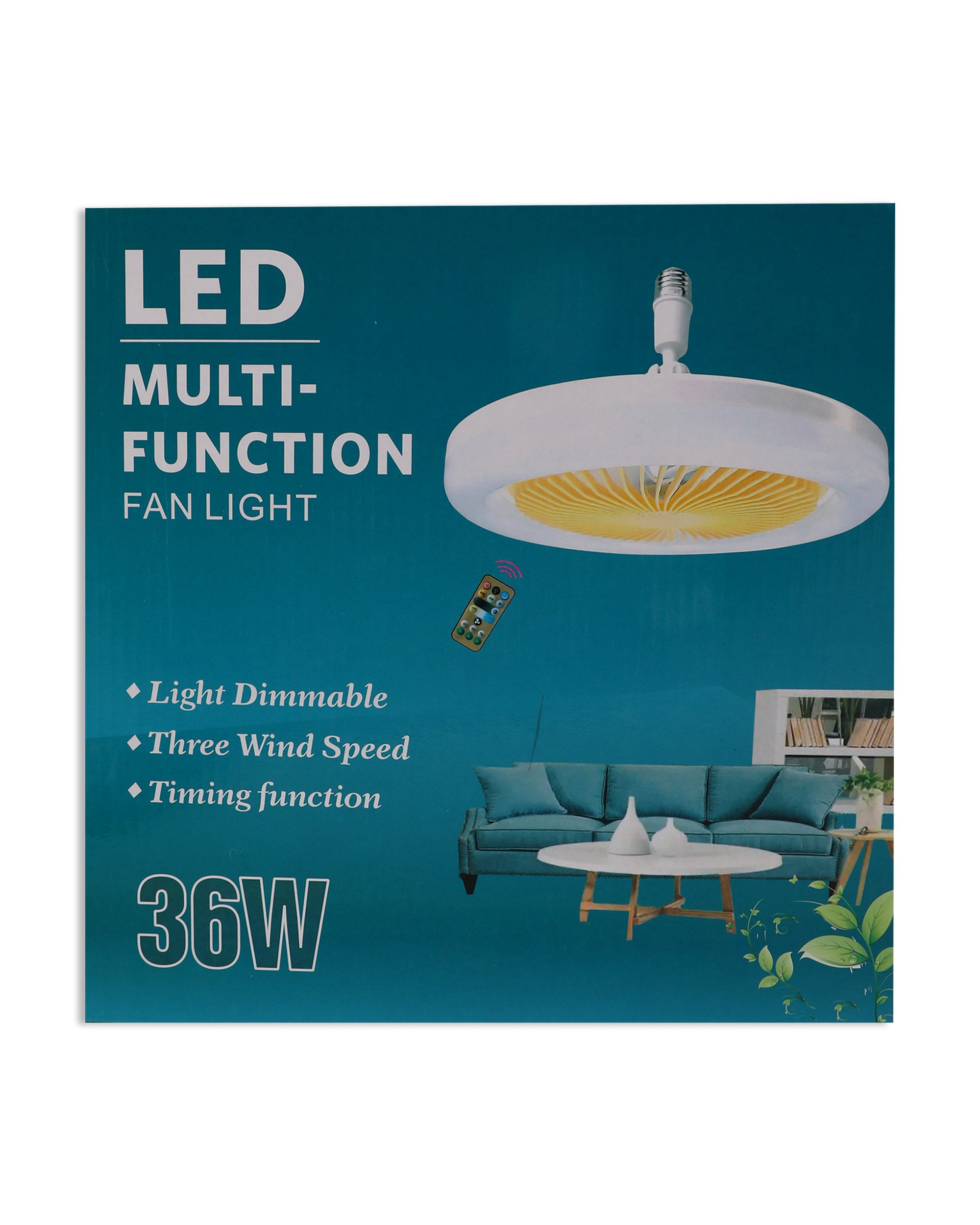 Diamond Universal Ceiling Fan with Remote Control
