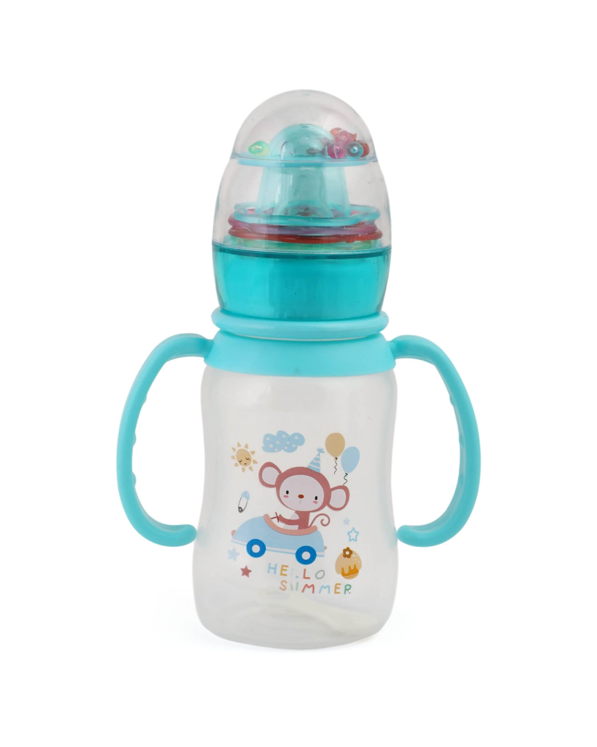 Mum Love Rattle Cap Feeding Bottle- 150ml