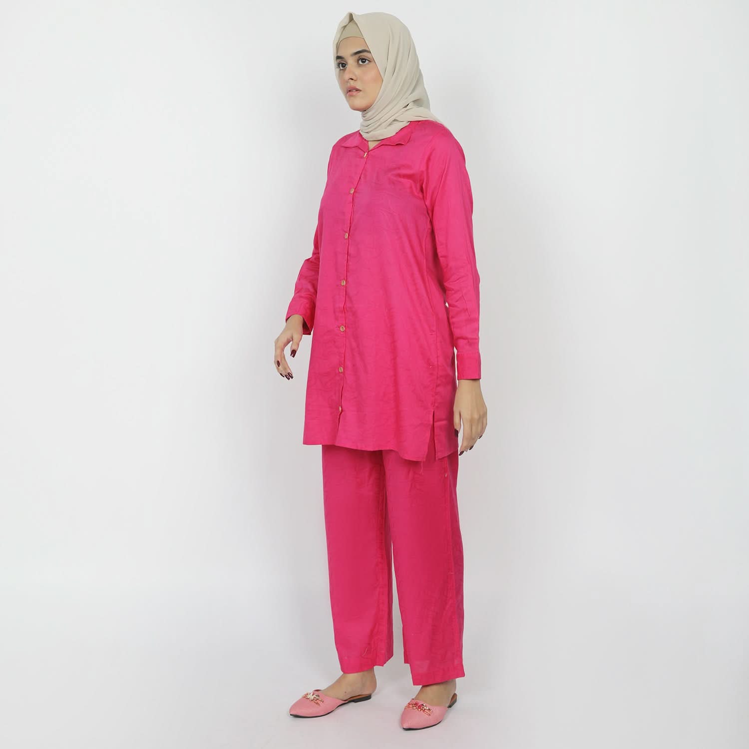 Women's Stitched Shalwar Suit - Pink, Women Shalwar Suits, Chase Value, Chase Value