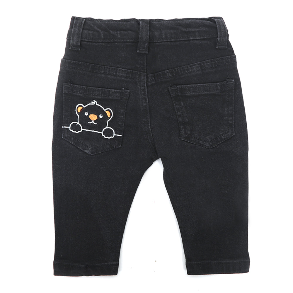 Eminent Newborn Boys Denim Pant - Black, Newborn Boys Shorts & Pants, Eminent, Chase Value