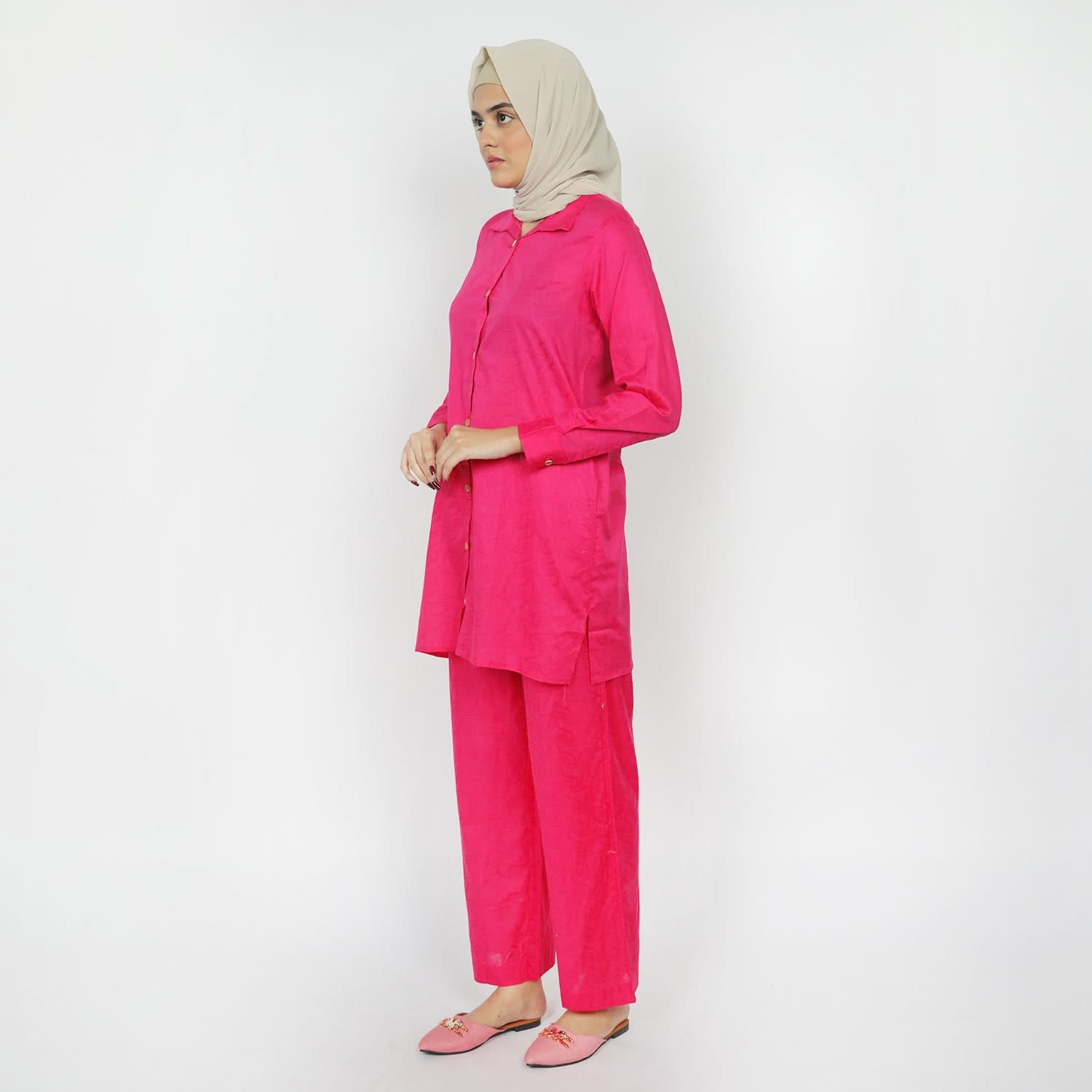 Women's Stitched Shalwar Suit - Pink, Women Shalwar Suits, Chase Value, Chase Value
