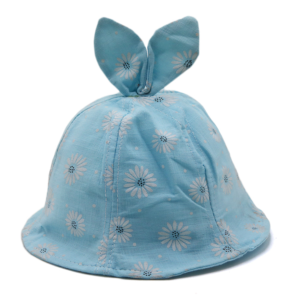 Girls Floppy Cap - Sky Blue, Girls Caps & Hats, Chase Value, Chase Value