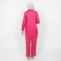 Women's Stitched Shalwar Suit - Pink