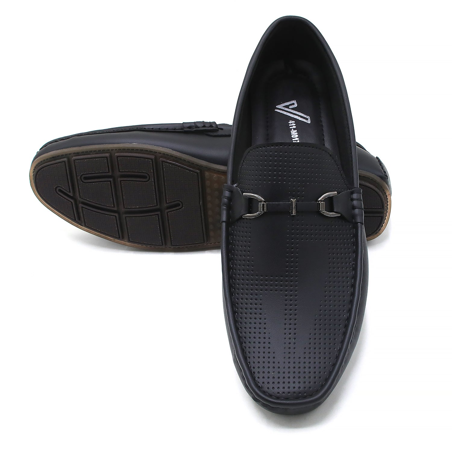 Valuable Slip-on Causal Loafers Shoes 3311/M170 - Black, Men's Casual Shoes, Chase Value, Chase Value