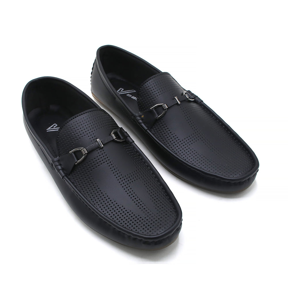 Valuable Slip-on Causal Loafers Shoes 3311/M170 - Black, Men's Casual Shoes, Chase Value, Chase Value