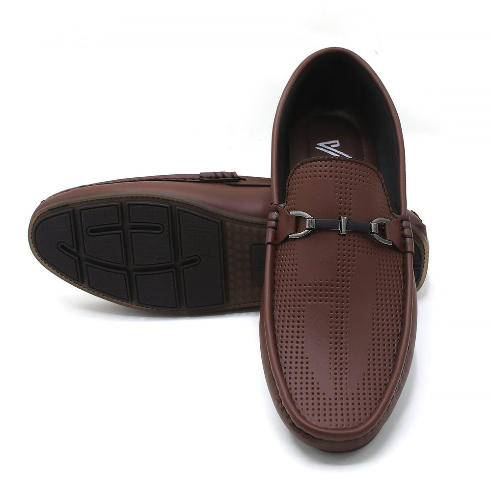 Valuable Slip-on Causal Loafers Shoes 3311/M170 - Dark Brown, Men's Casual Shoes, Chase Value, Chase Value