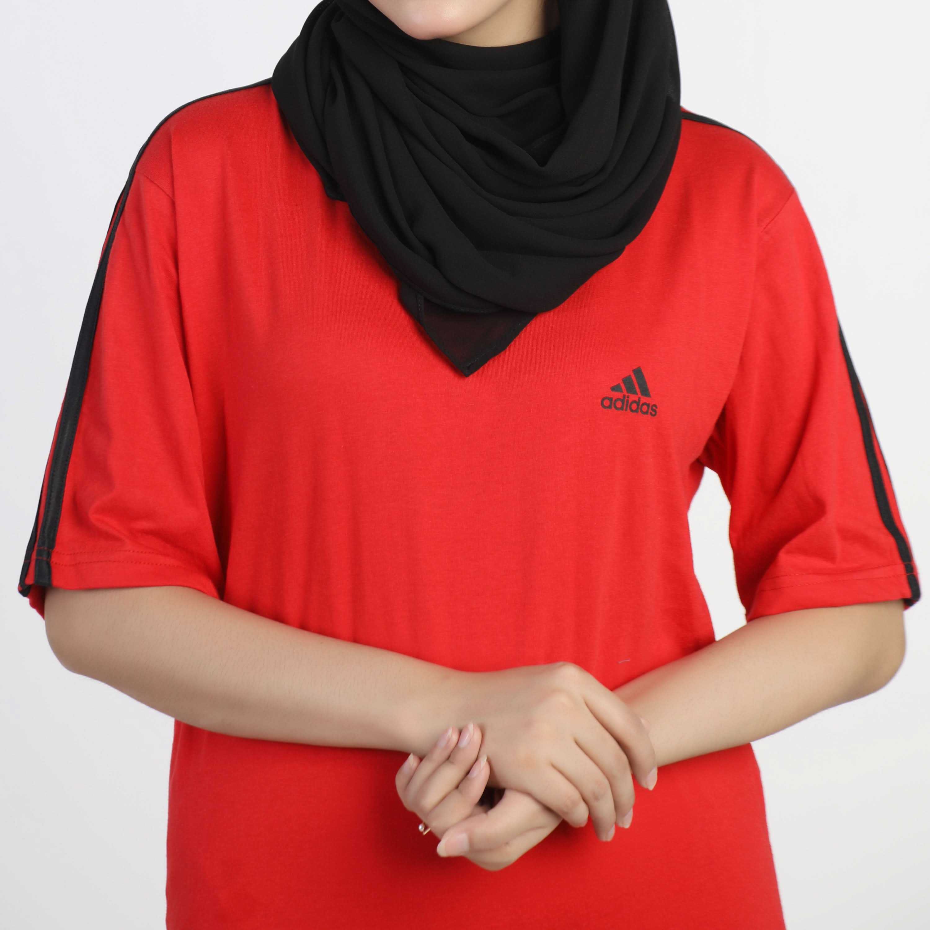 Women's Fancy 3 Tape Track Suit - Red, Women Two Piece Outfit, Chase Value, Chase Value