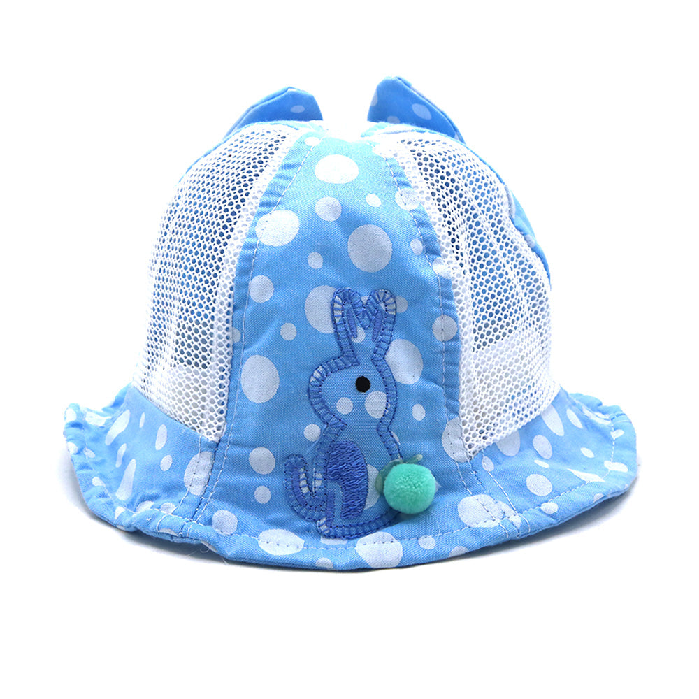 Girls Floppy Cap - Blue, Girls Caps & Hats, Chase Value, Chase Value