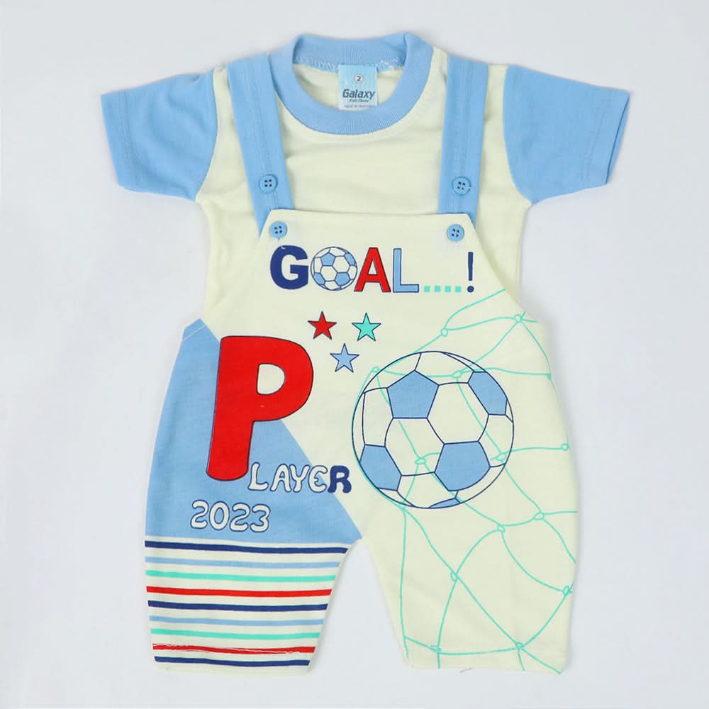 Newborn Boys Romper - Sky Blue, Newborn Boys Rompers, Chase Value, Chase Value