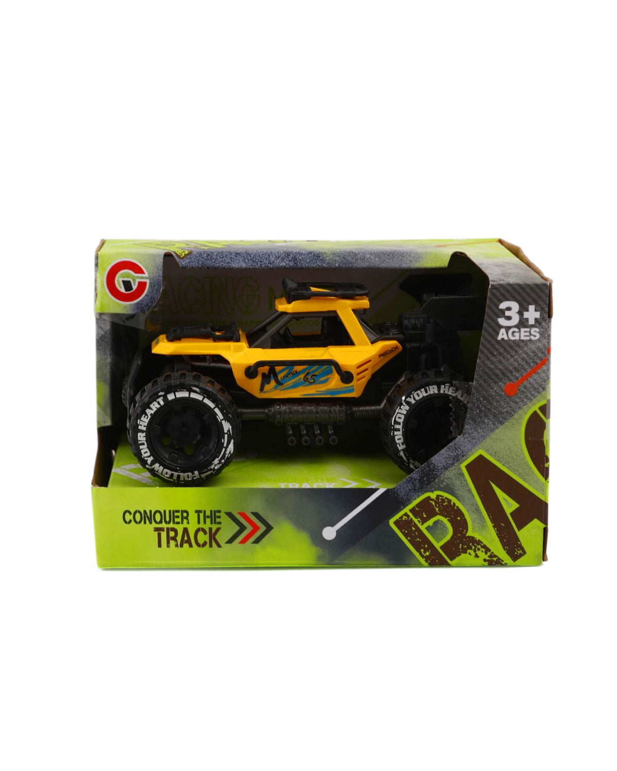 Friction Off-Road Jeep with Light and Music