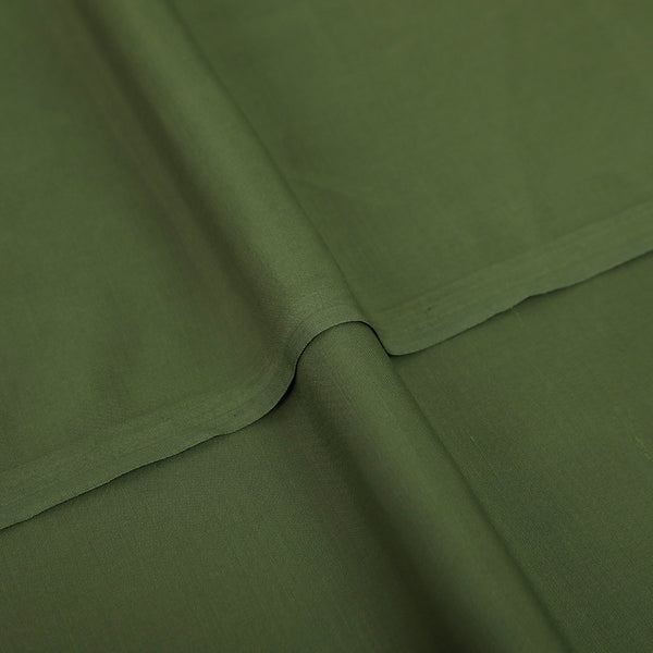 Men's Sharjah Boski Plain Unstitched Suit - Green