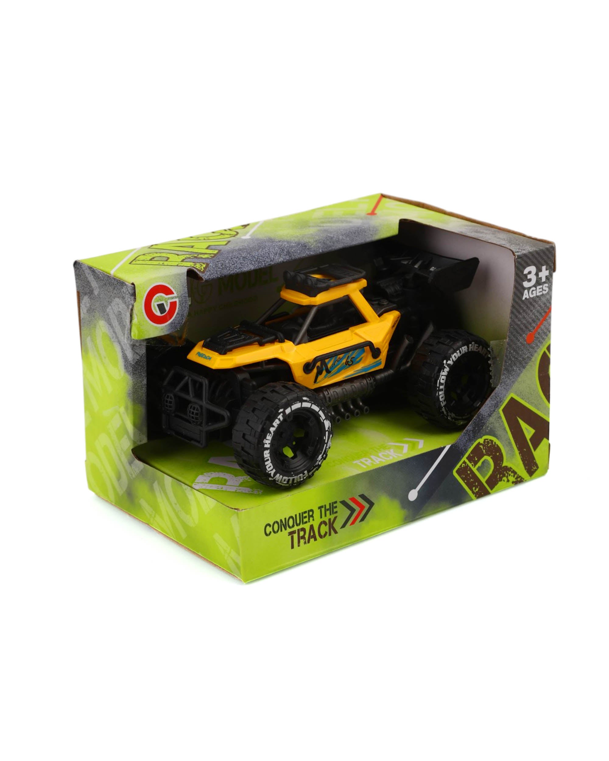 Friction Off-Road Jeep with Light and Music