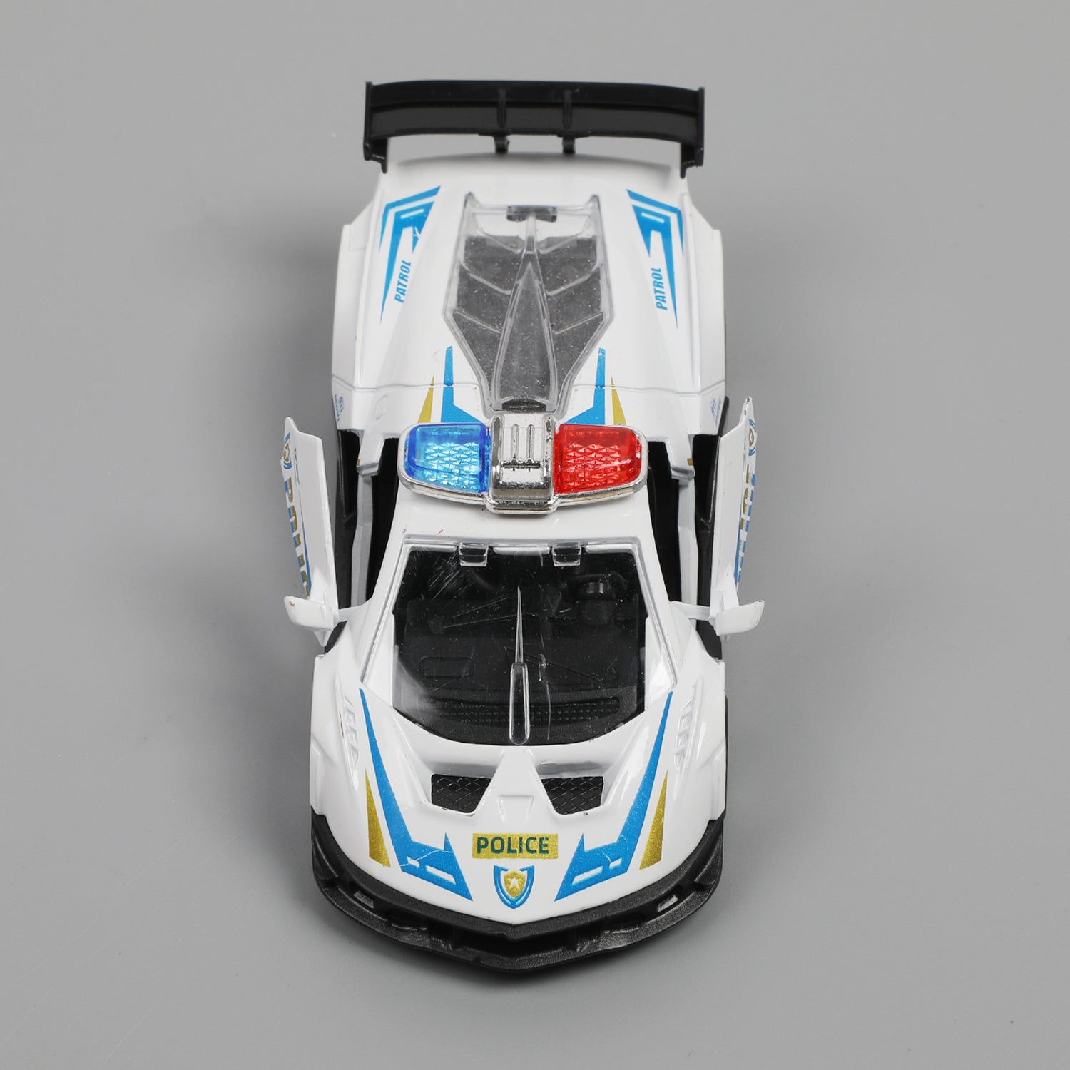 Die-Cast Car Lamborghini V12 Police, Die-cast Model Car, Chase Value, Chase Value