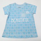 Girl's Half Sleeves T-Shirt - Blue, Girls T-Shirts, Chase Value, Chase Value