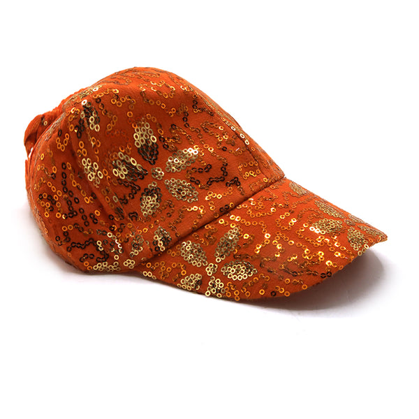 Girls P Cap - Orange