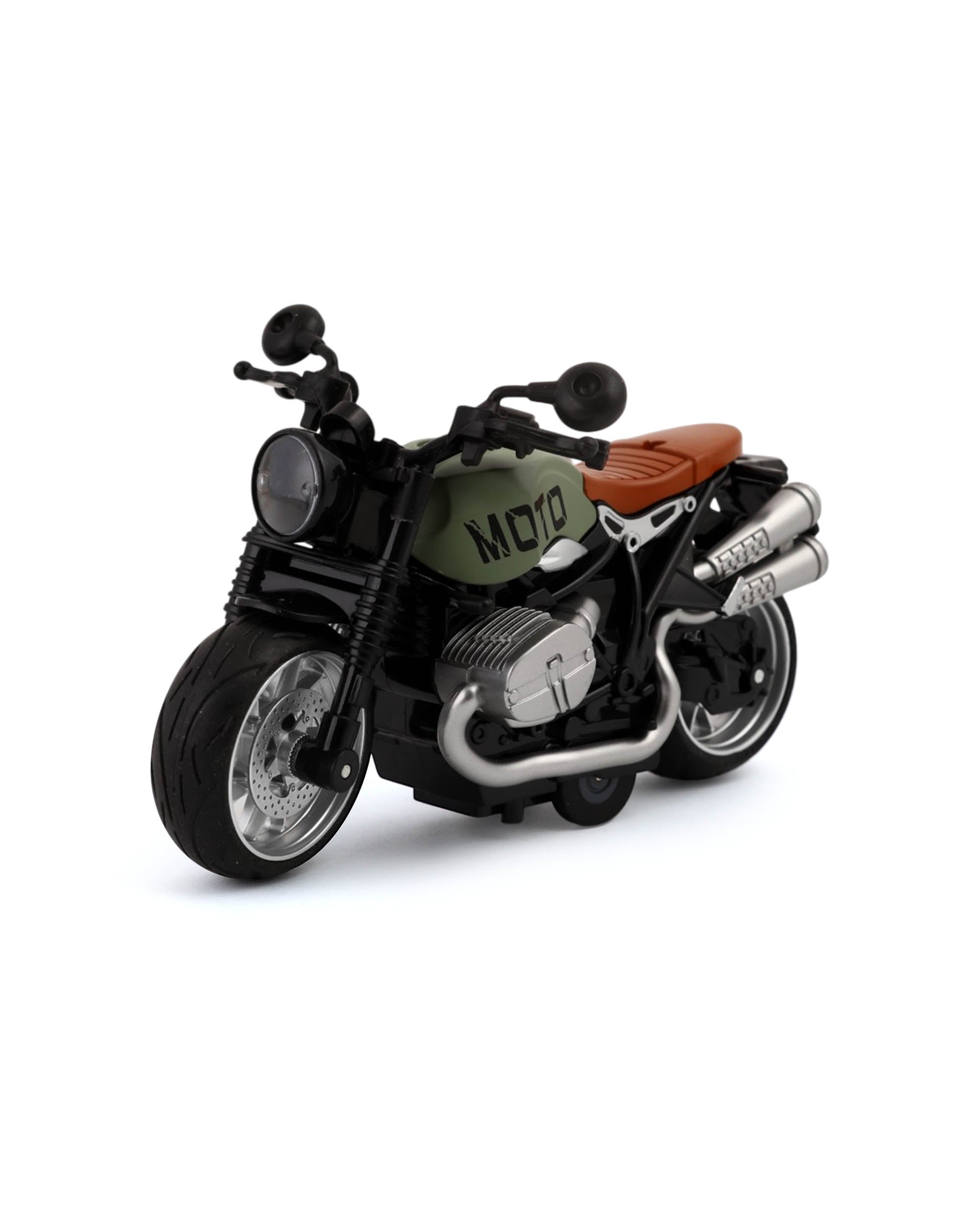 Die-Cast Motorcycle 1:12 with Light and Music