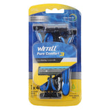 Wetell Shaving Razor For Men Pack Of 4, Razor & Cartridges, Wetell, Chase Value
