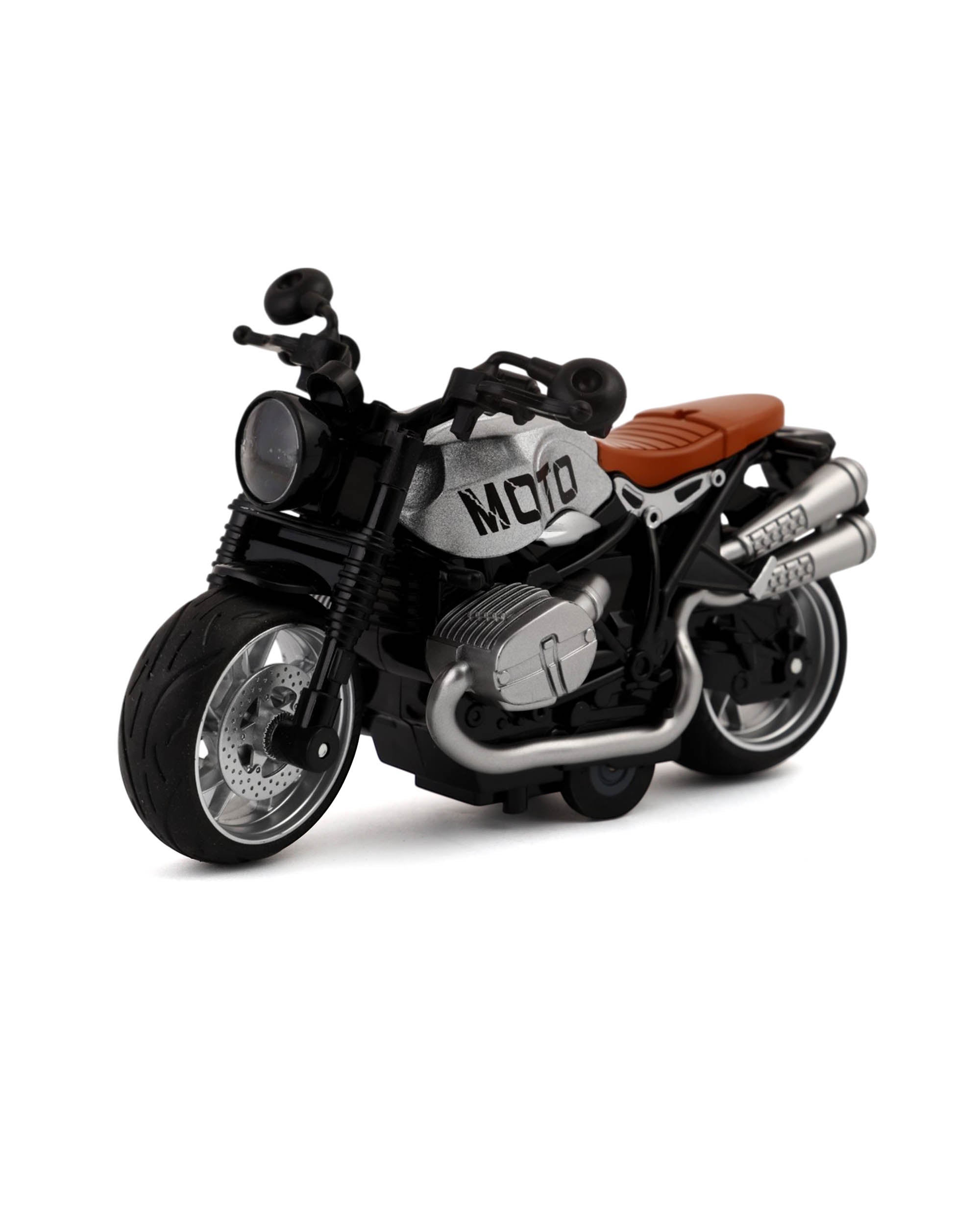 Die-Cast Motorcycle 1:12 with Light and Music