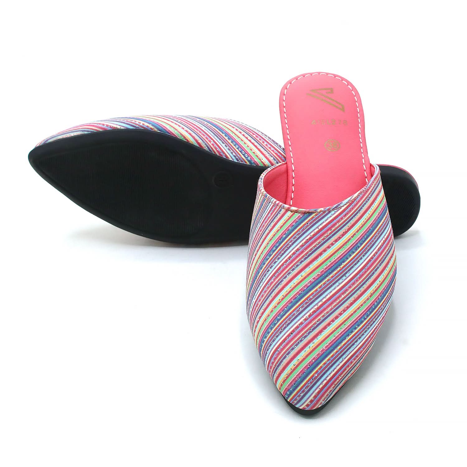 Women's Backless Pump - Pink, Women Backless Pumps, Chase Value, Chase Value