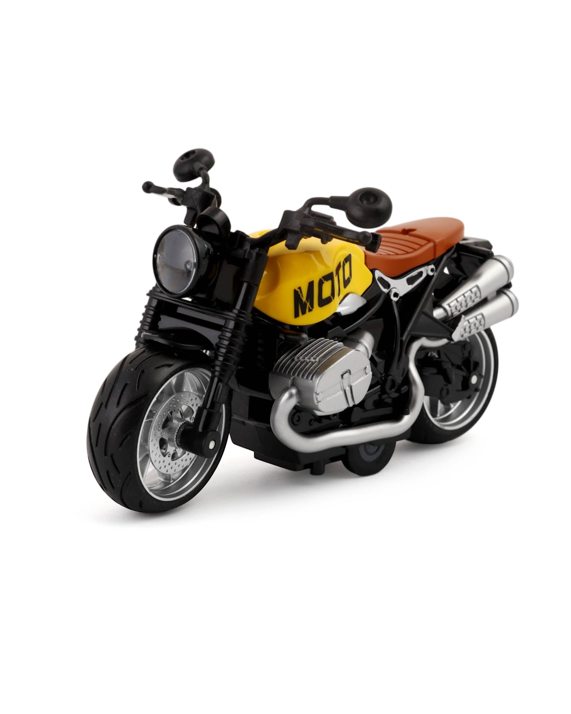 Die-Cast Motorcycle 1:12 with Light and Music