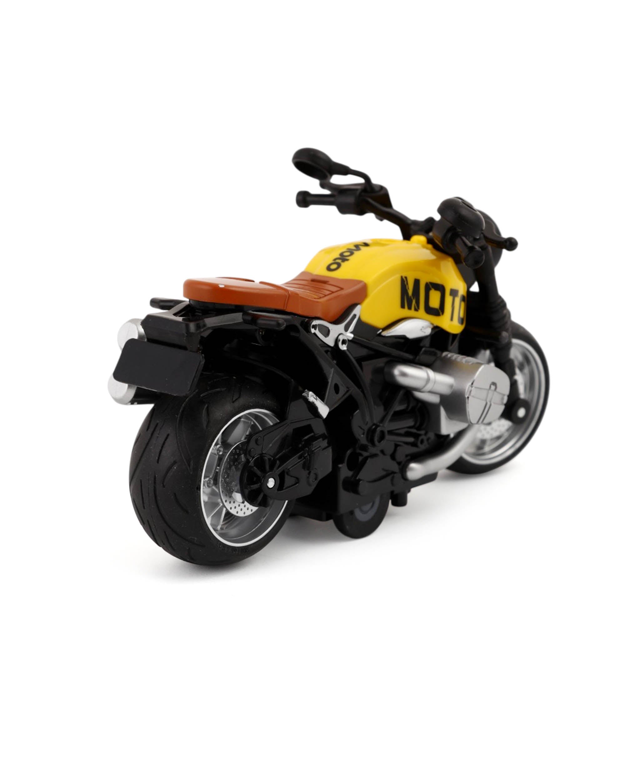 Die-Cast Motorcycle 1:12 with Light and Music