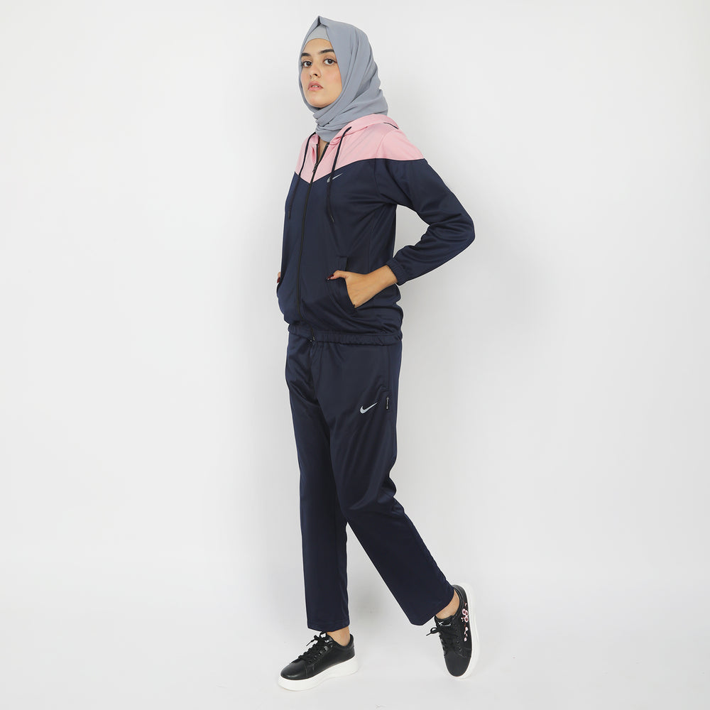 Women's Full Sleeves Track Suit - Pink, Women Two Piece Outfit, Chase Value, Chase Value