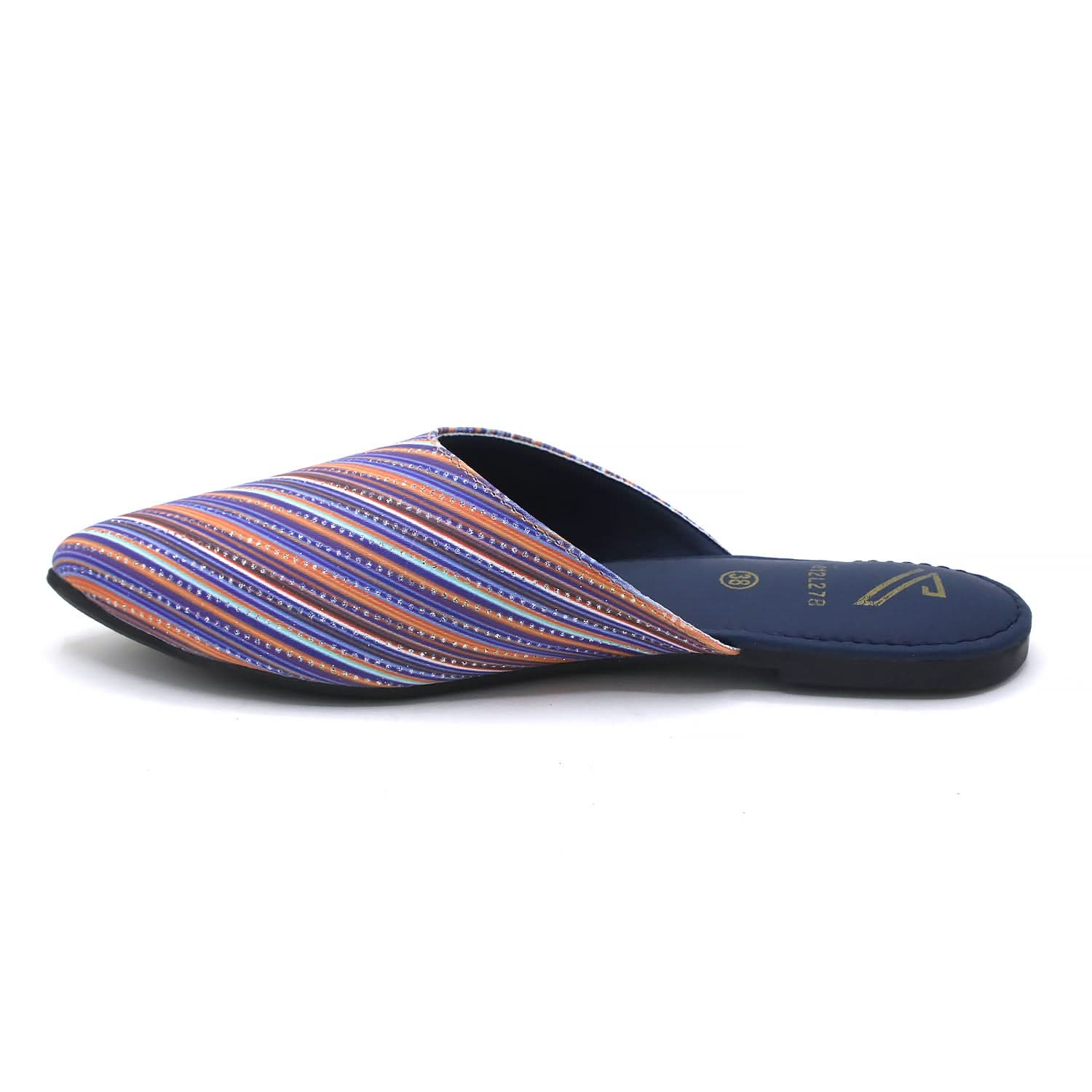Women's Backless Pump - Navy Blue, Women Backless Pumps, Chase Value, Chase Value
