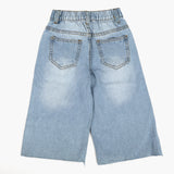Eminent Girls Denim Capri - Ocean Blue, Girls Pants & Capri, Eminent, Chase Value