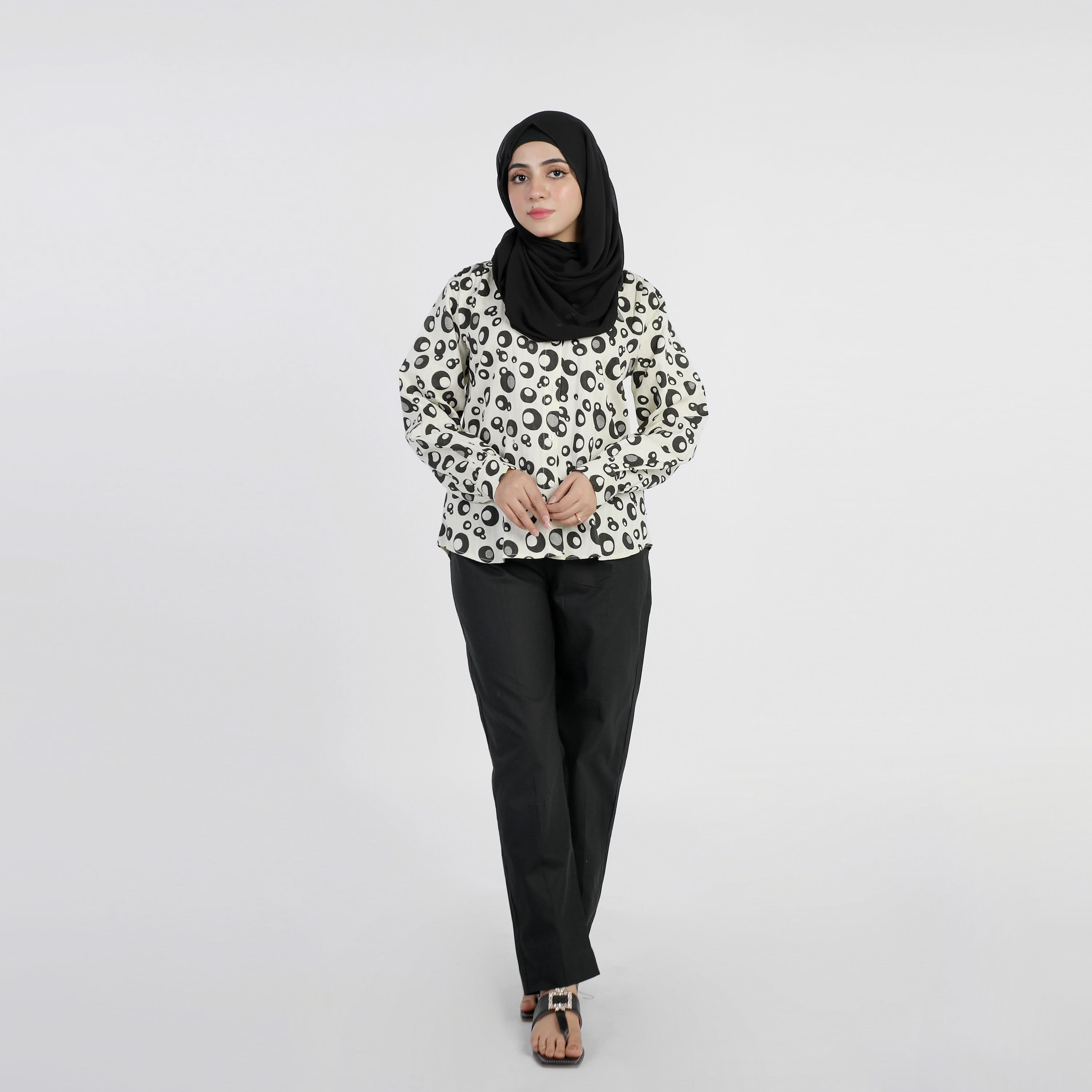Women's Casual Shirt - Black, Women T-Shirts & Tops, Chase Value, Chase Value