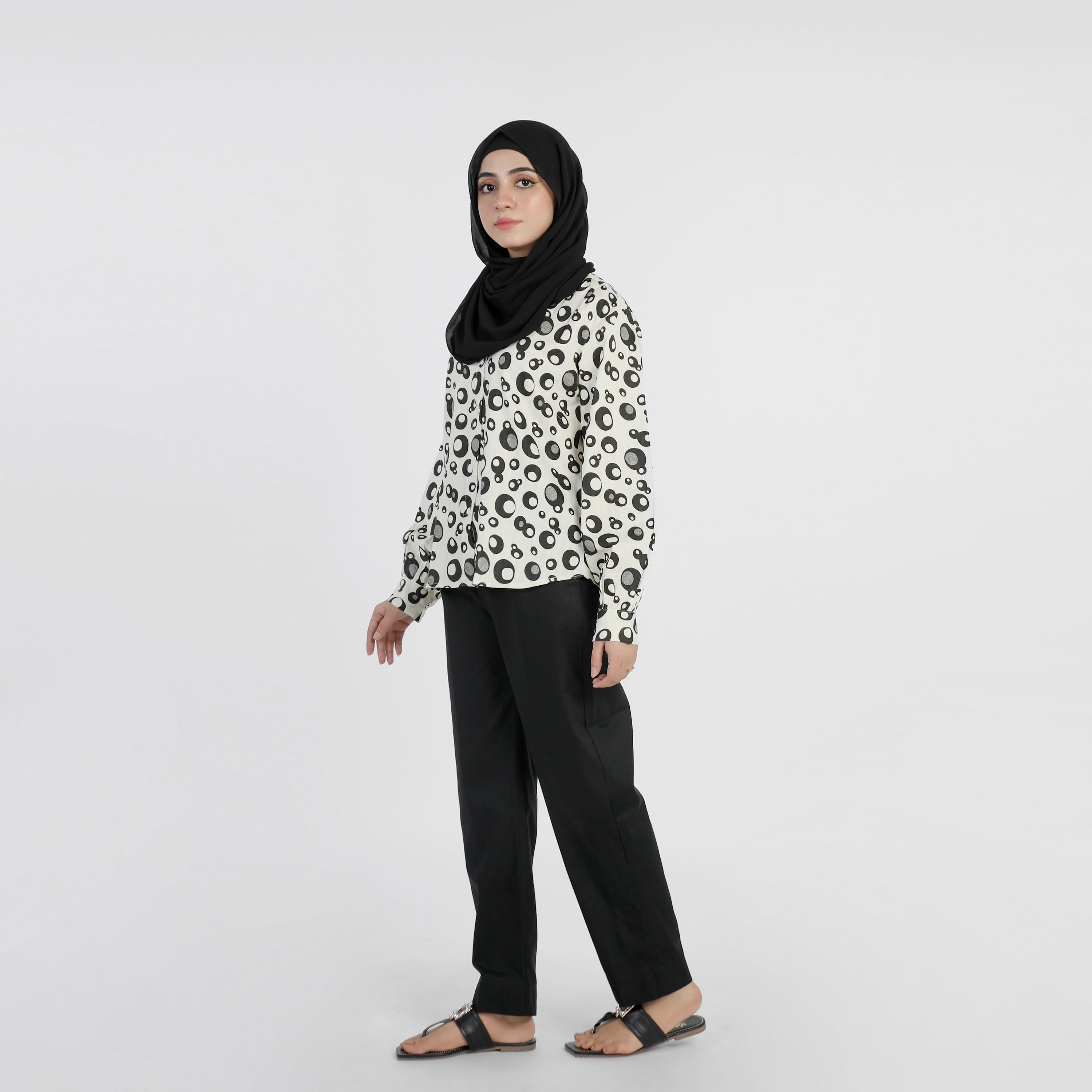 Women's Casual Shirt - Black, Women T-Shirts & Tops, Chase Value, Chase Value